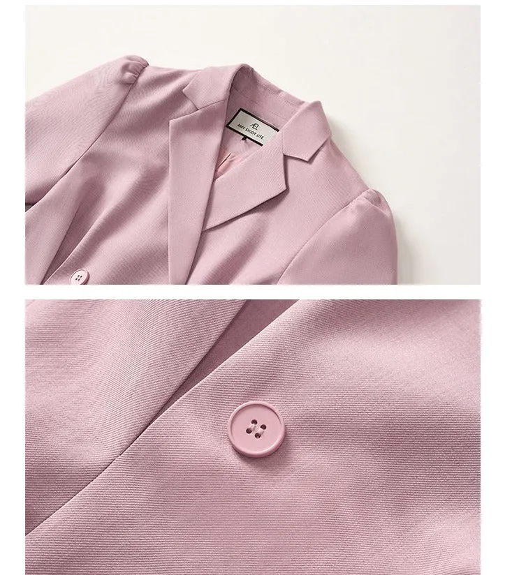 Longsleeve retro double-breasted dress- Perfecta