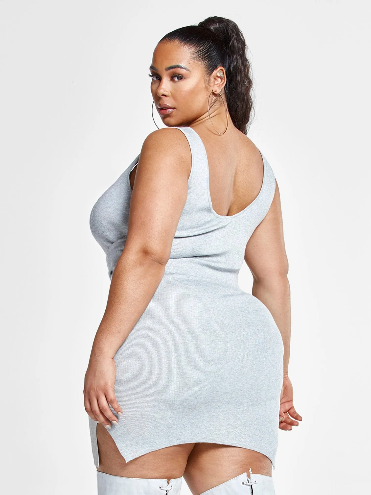 Lorna Tie Front Tank Dress