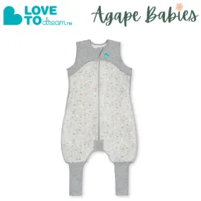 Love To Dream Sleep Suit Organic Lite 0.2 Tog- Grey Seagills