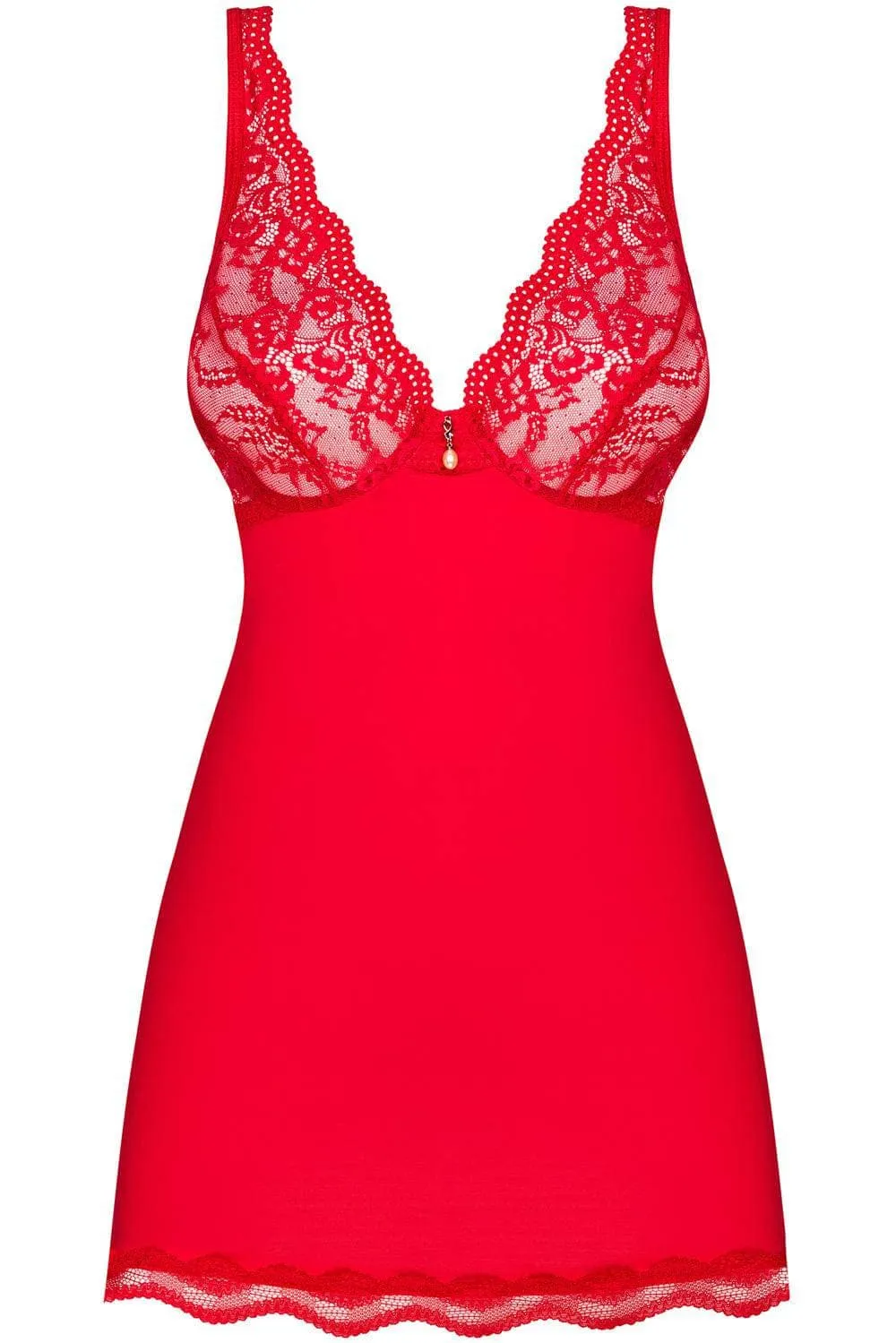 Luvae Babydoll & Thong Red
