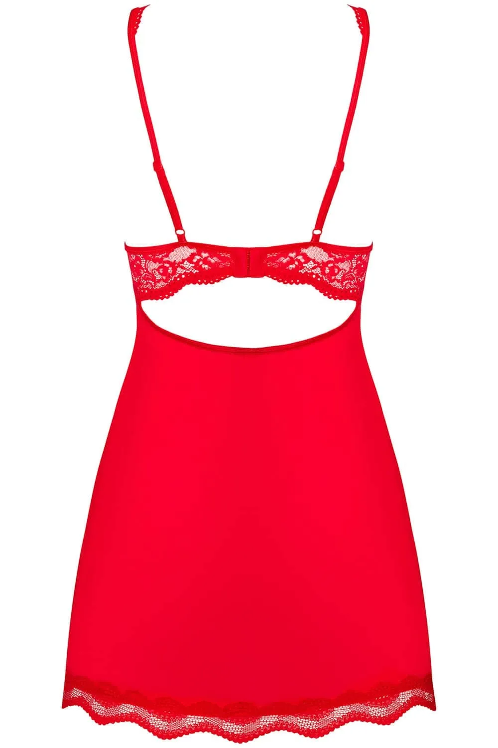 Luvae Babydoll & Thong Red