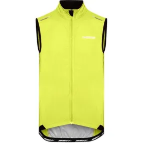 Madison Sportive men's windproof gilet; lime punch medium