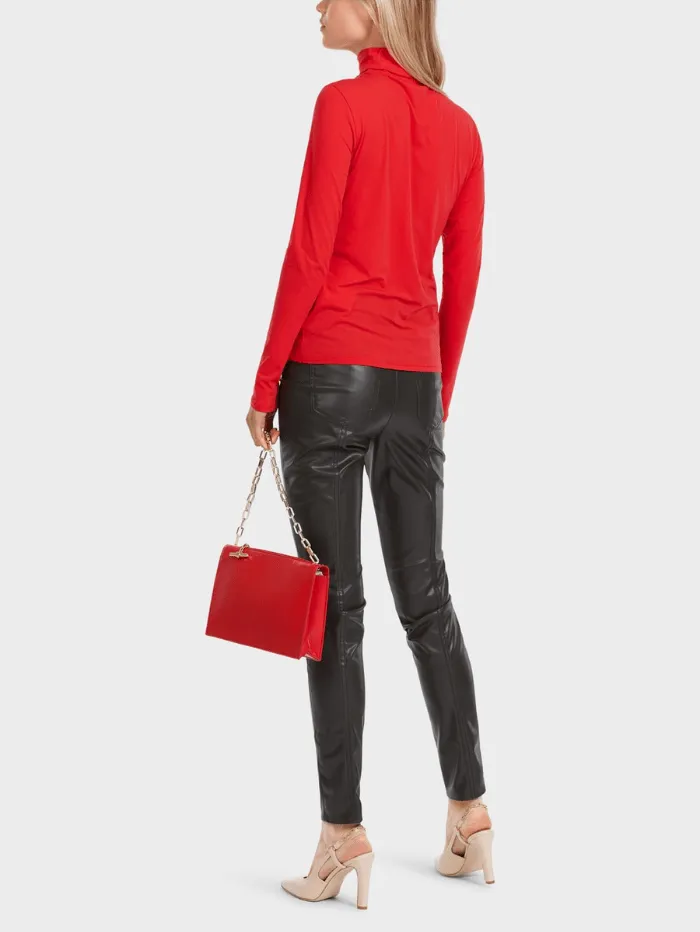 Marc Cain Collections Jumper With Roll Neck In Red VC 48.54 J03 COL 270