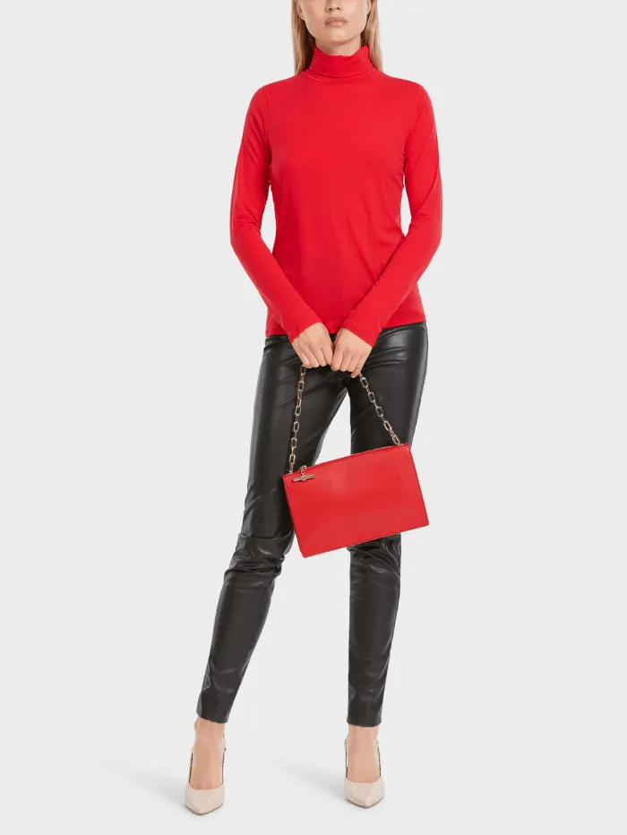 Marc Cain Collections Jumper With Roll Neck In Red VC 48.54 J03 COL 270