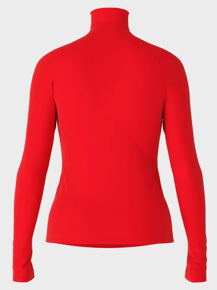 Marc Cain Collections Jumper With Roll Neck In Red VC 48.54 J03 COL 270