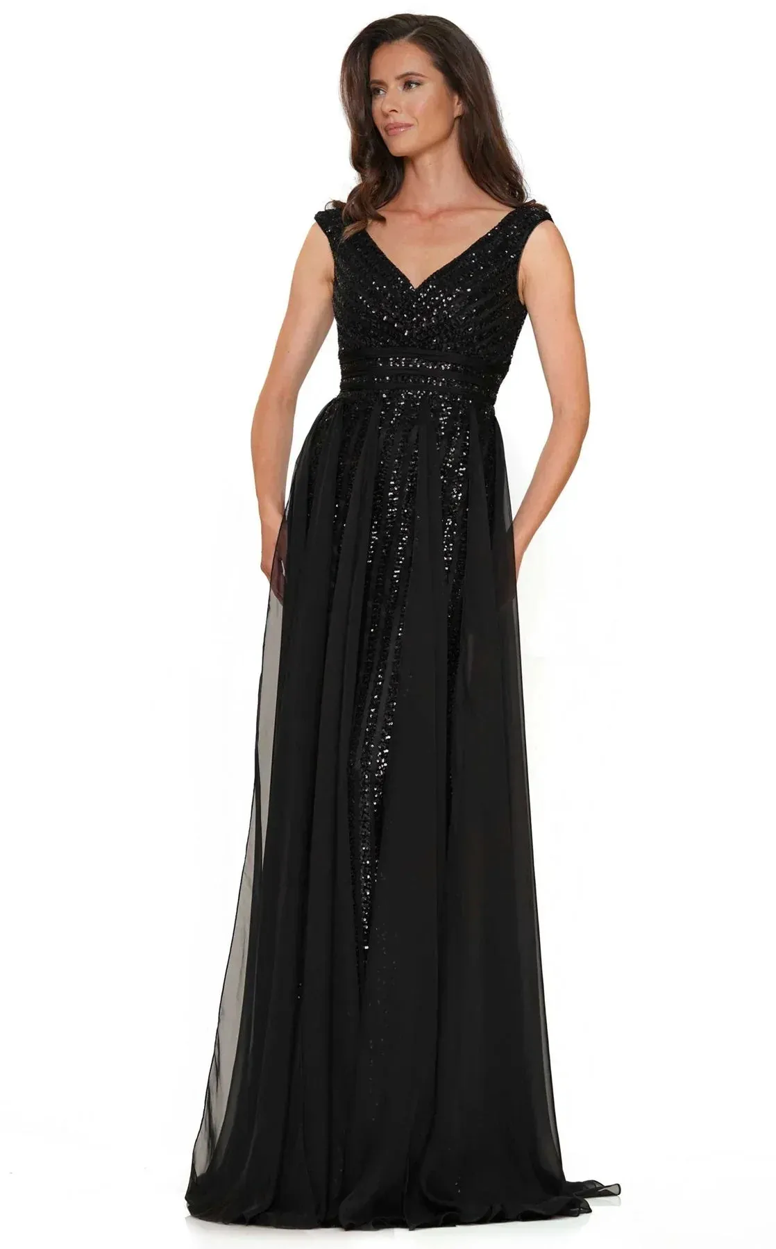 Marsoni M314 Size 6,10,14,18,22 Wine Colors Dress Sequin Mother Of Dress A Line Chiffon Formal Evening Gown