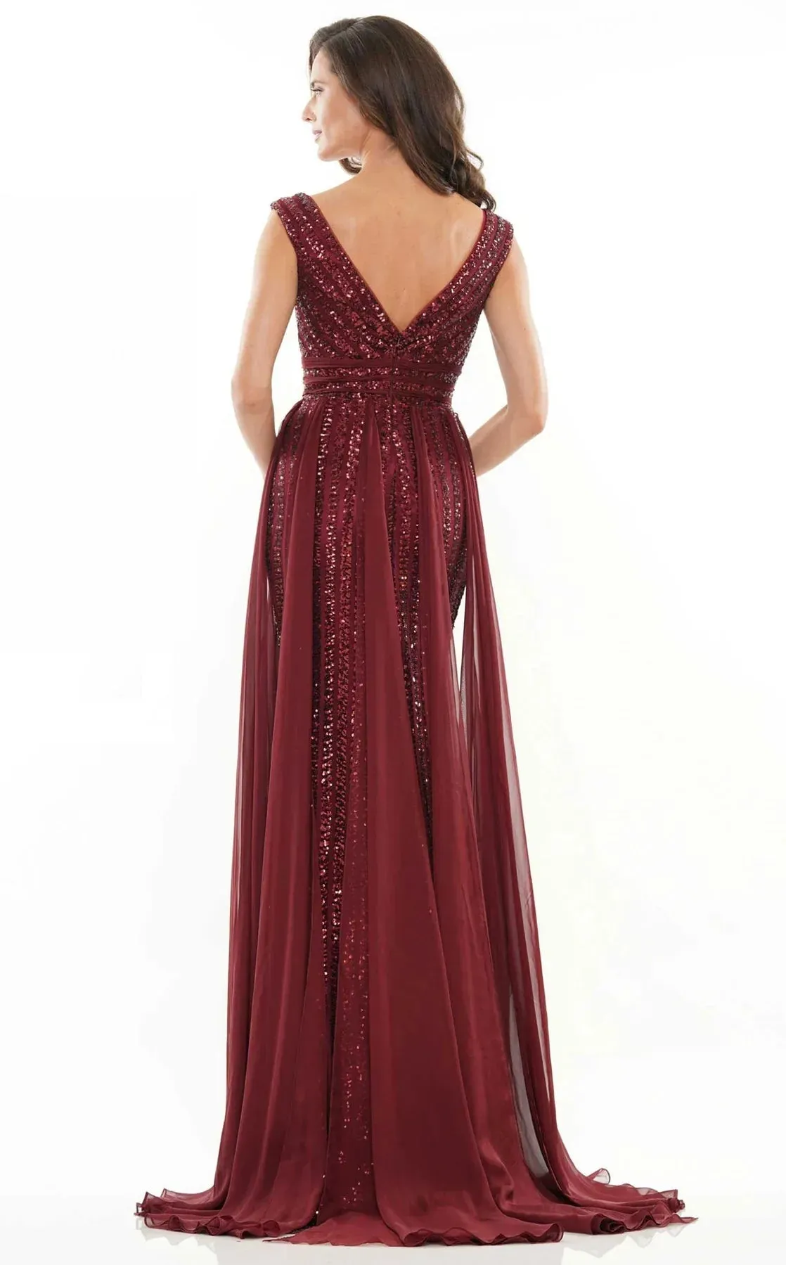 Marsoni M314 Size 8,12,16,20 Navy Colors Dress Sequin Mother Of Dress A Line Chiffon Formal Evening Gown