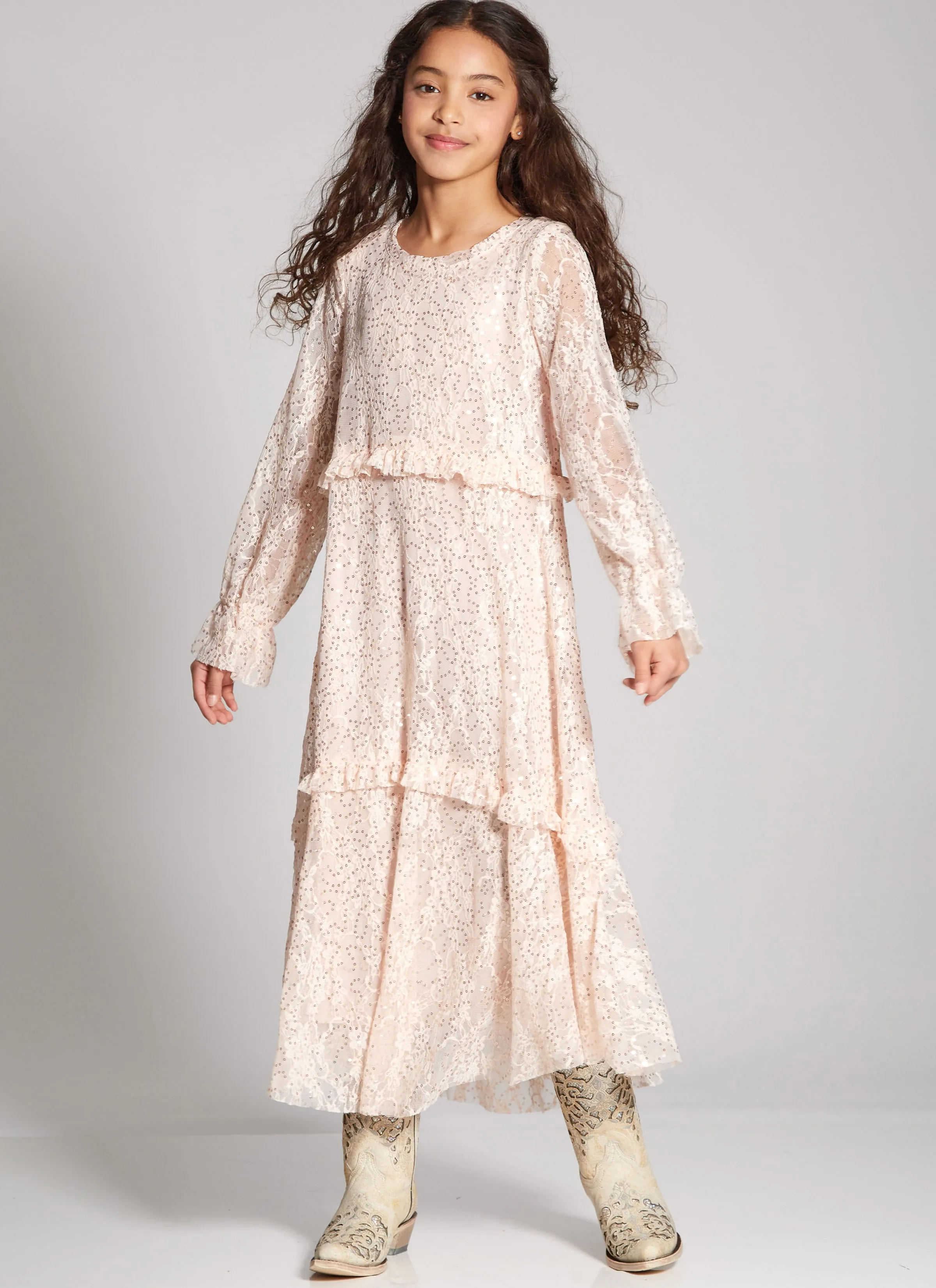 McCall's Sewing Pattern M8354 Girls' Dress, Slip Dress and Jacket