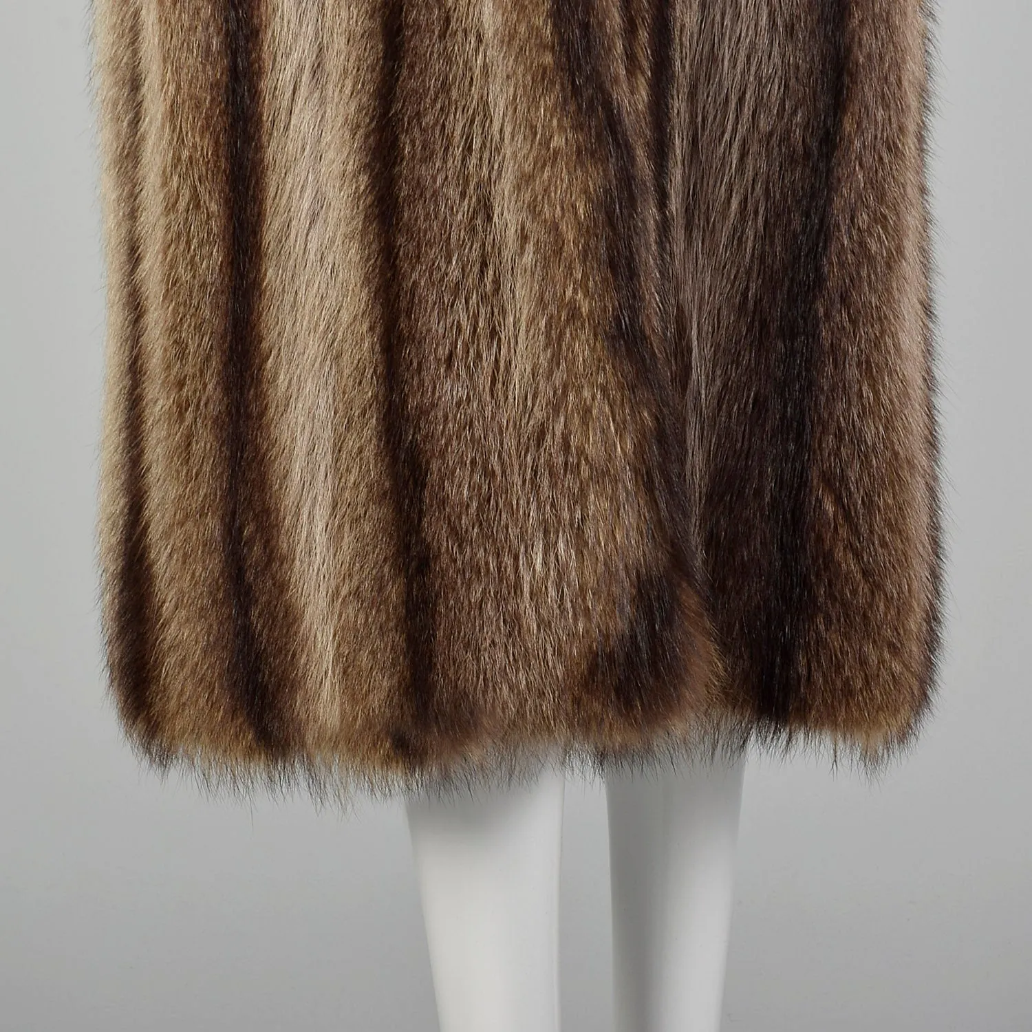 Medium 1970s Raccoon Fur Coat