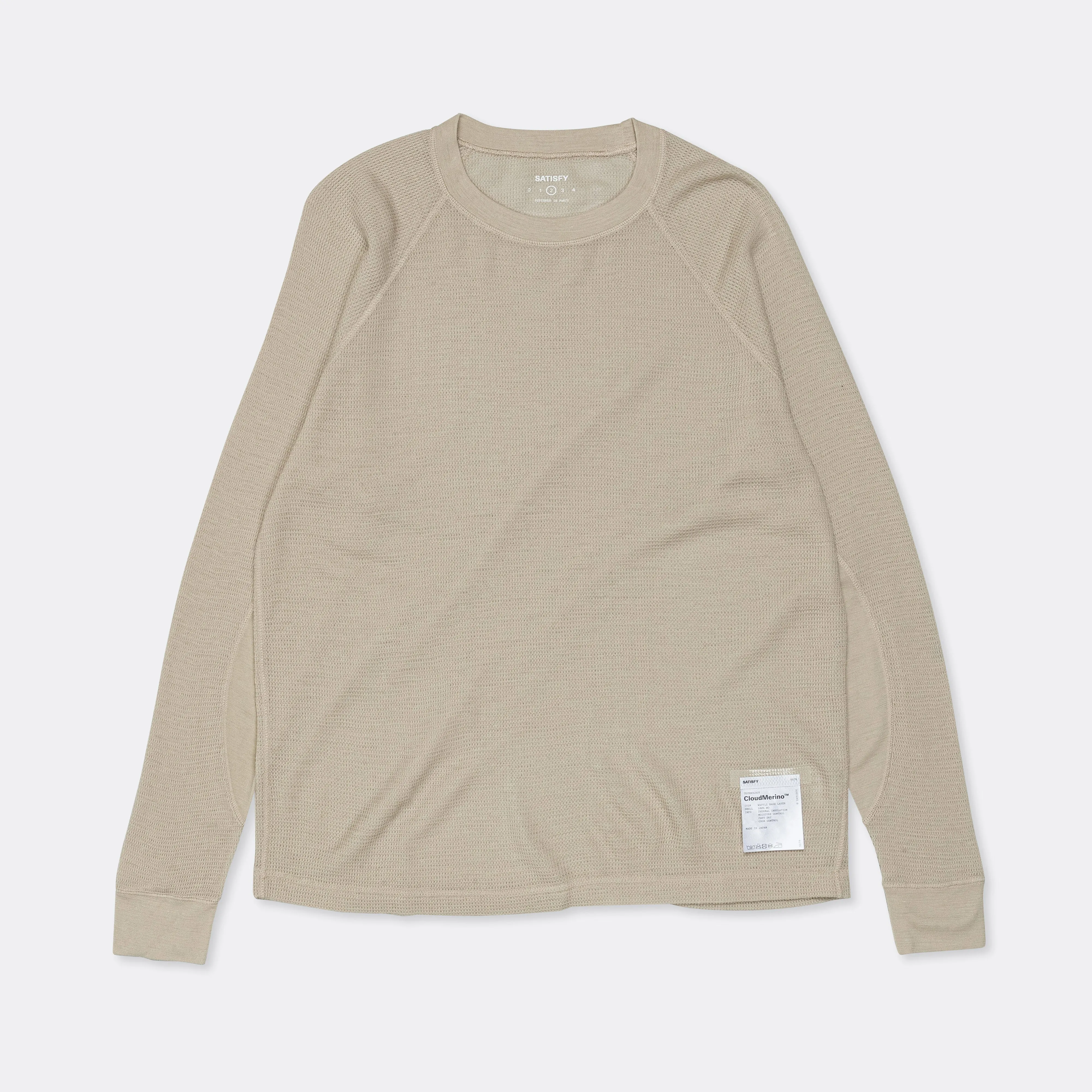 Mens CloudMerino™ Waffle Base Layer - Peyote