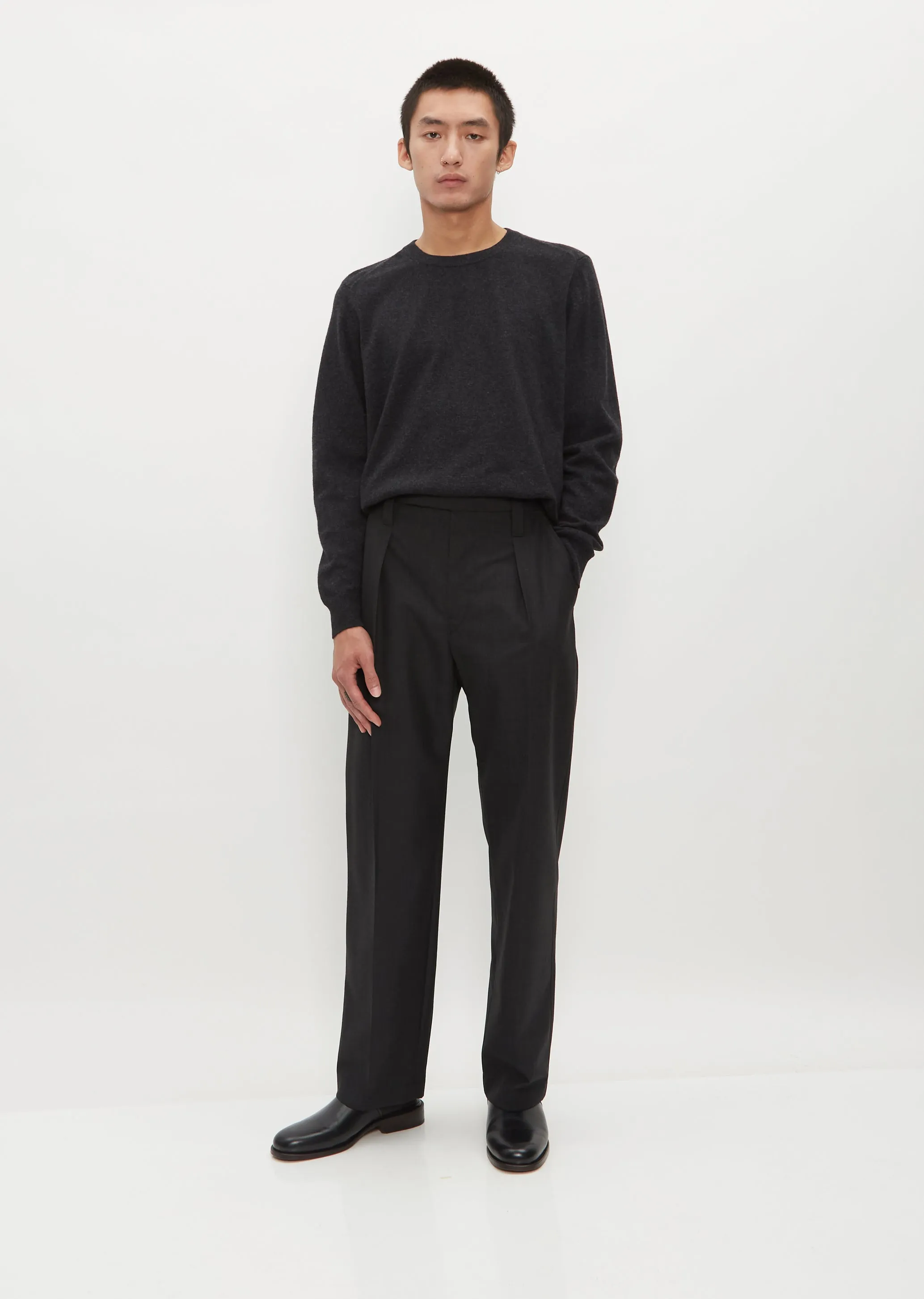 Men's One Pleat Pants