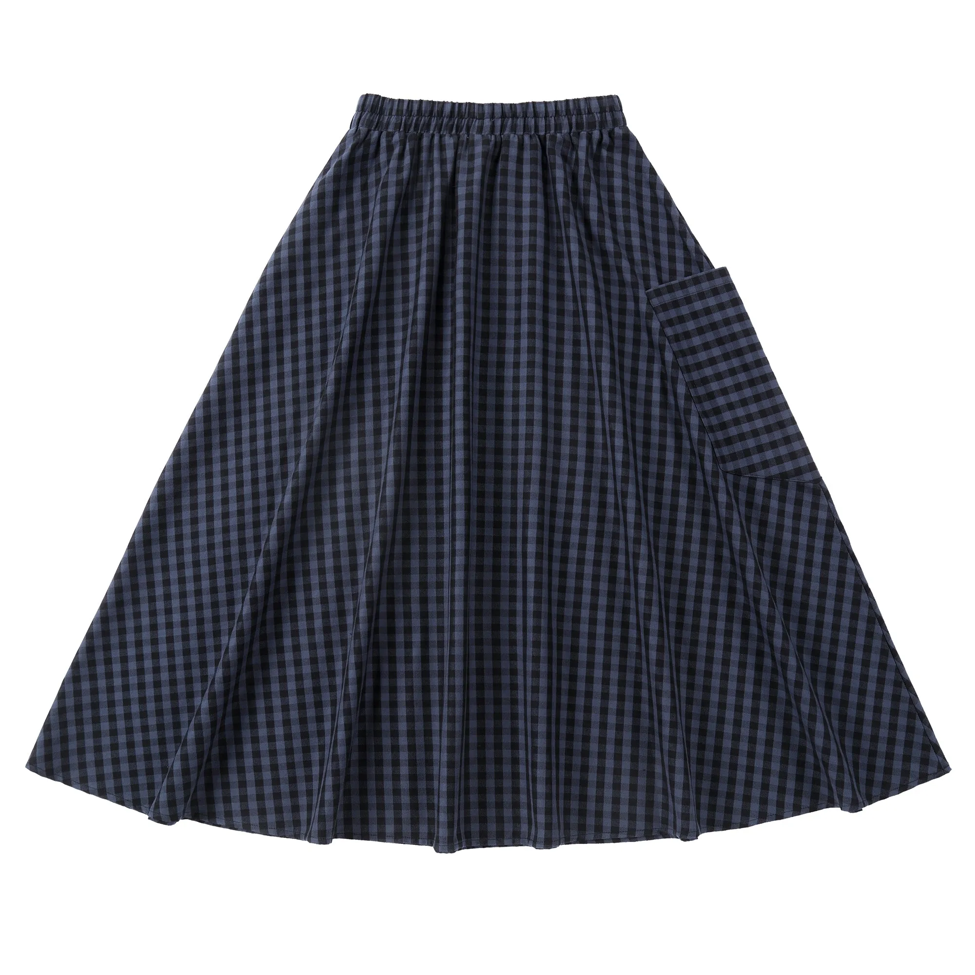 Midnight Plaid Skirt