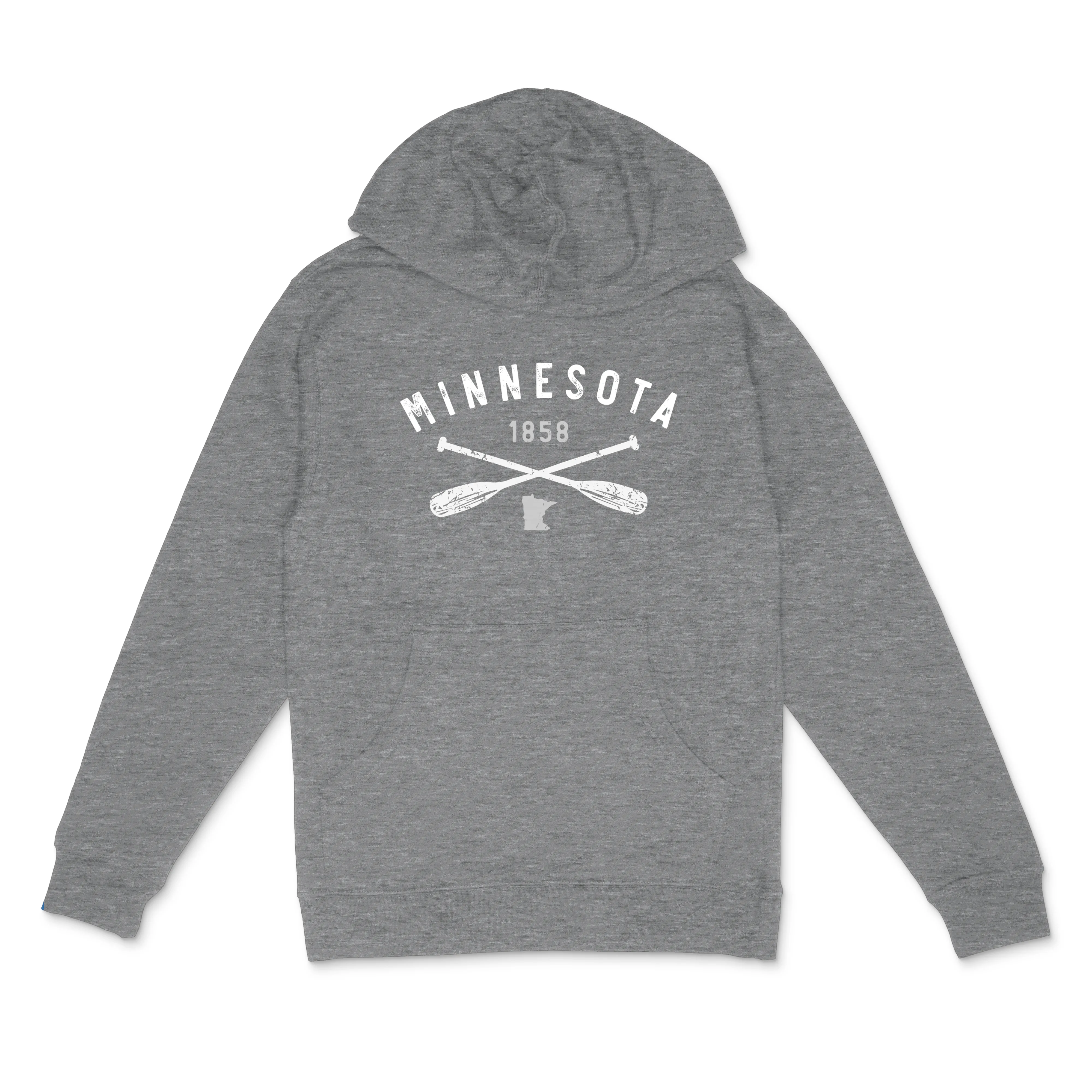 MN124 Midweight Hooded Sweatshirt
