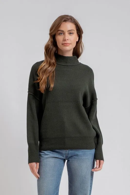 My Fave Mock Neck Sweater