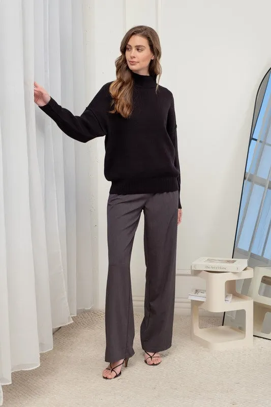 My Fave Mock Neck Sweater