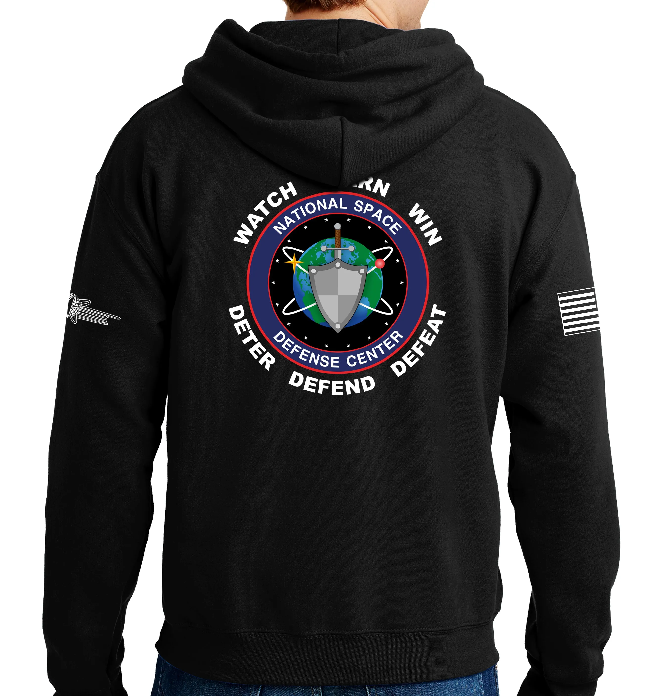 NIST & NSDC Unisex Hoodie Sweatshirt. This sweatshirt is NOT approved for PT.