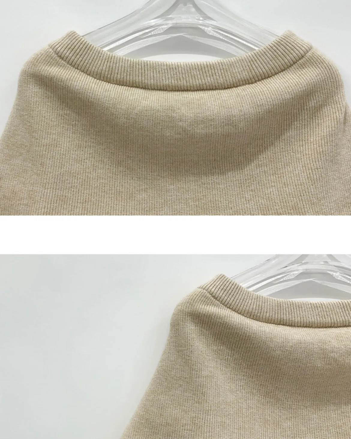 Off-Shoulder Knit Long Dress
