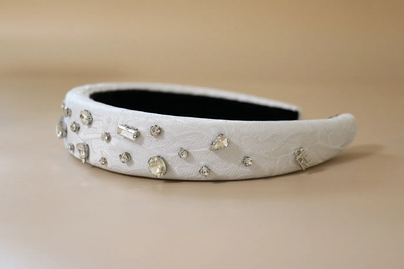 OG Headband Pure White Silver