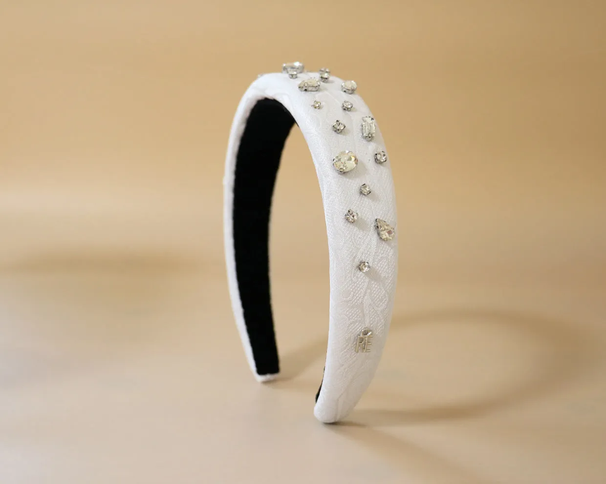 OG Headband Pure White Silver