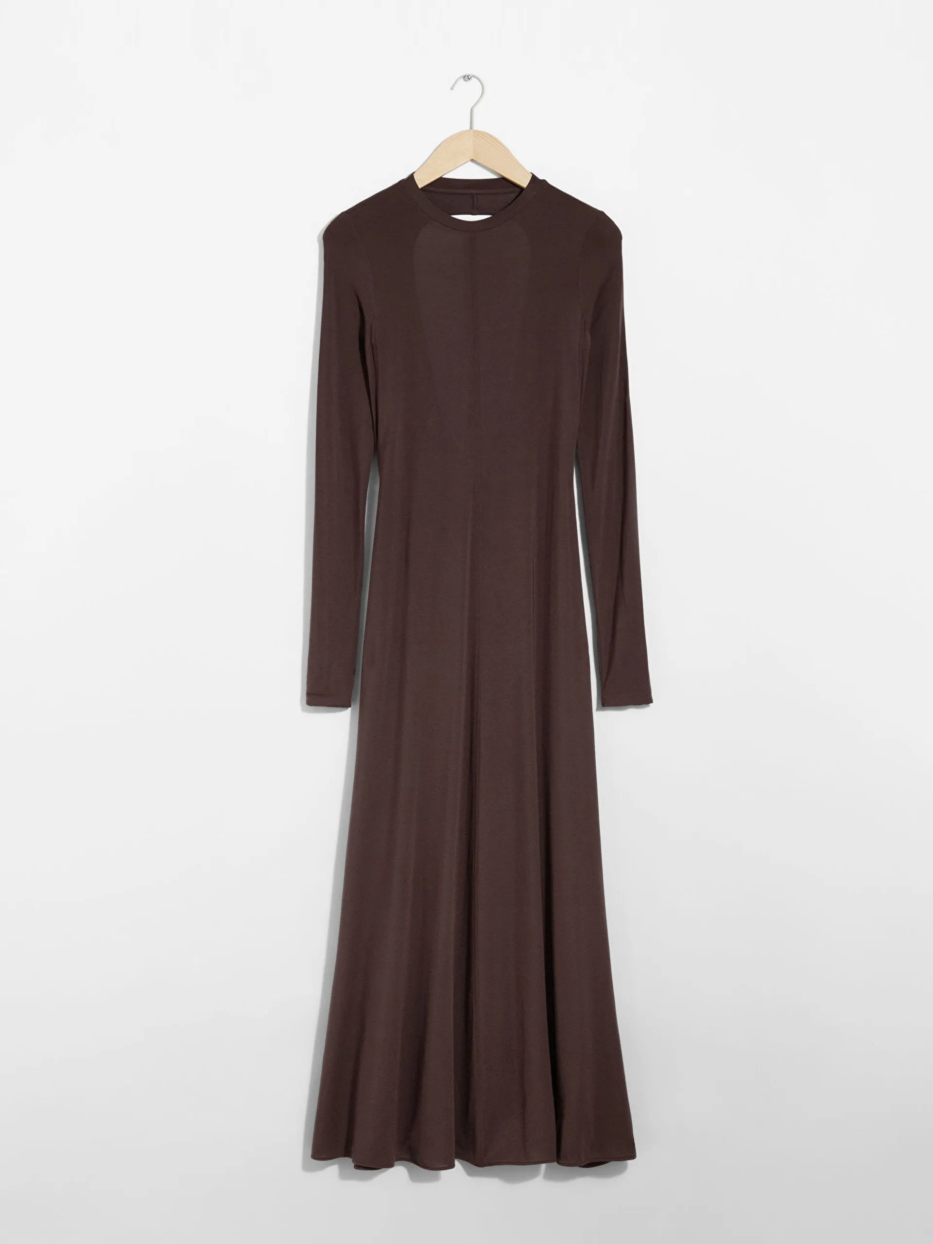 Open-back maxi dress