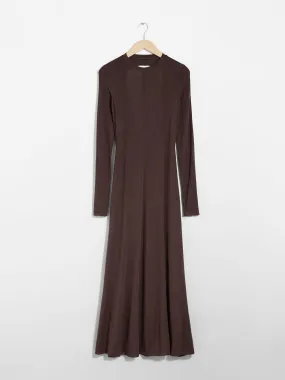 Open-back maxi dress