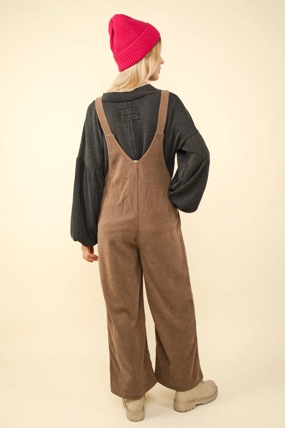 Overalls - Corduroy - Light Brown