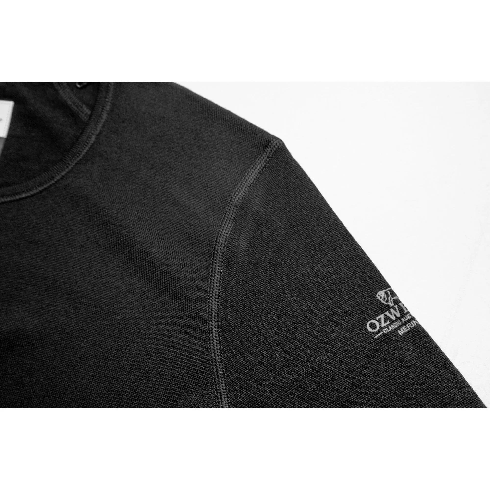 Ozwear Women'S 200 100% Merino Wool Long Sleeve Crew