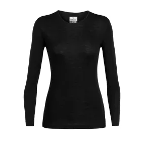 Ozwear Women'S 200 100% Merino Wool Long Sleeve Crew