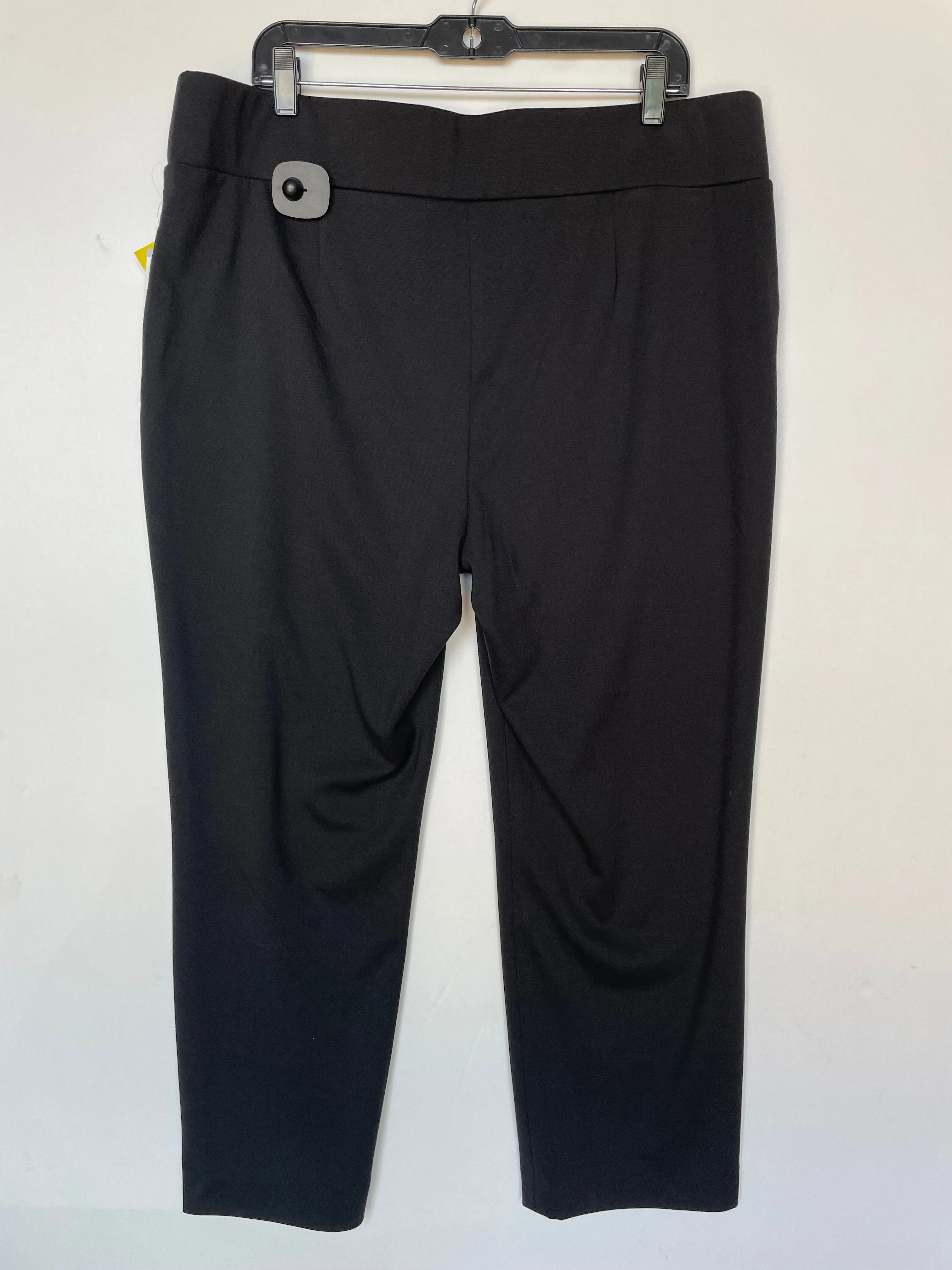 Pants Dress By Kasper In Black, Size: 18