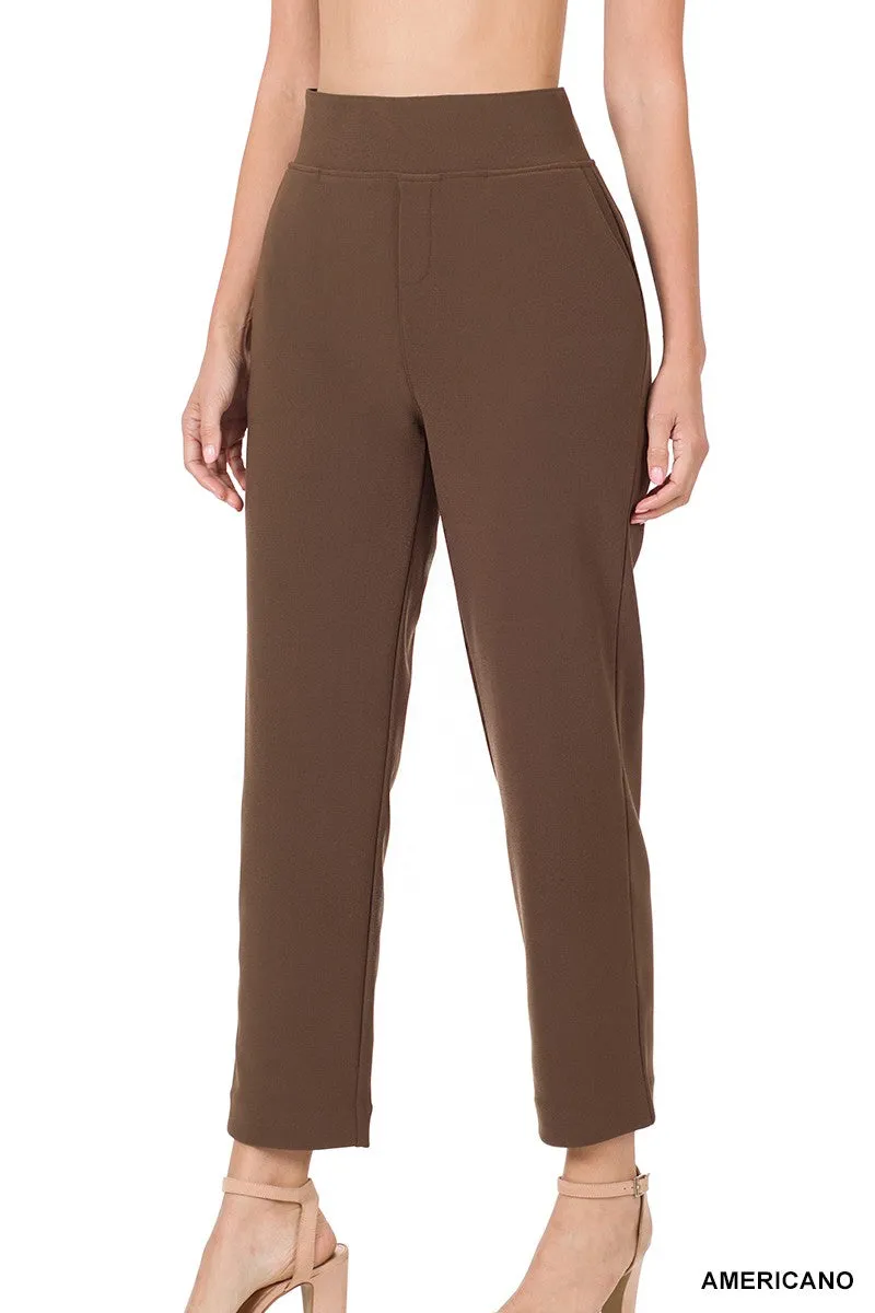 Pull-On Ponte Dress Pants | FINAL SALE