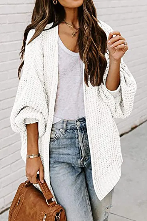 Purpdrank - Open Front Classical Cardigan