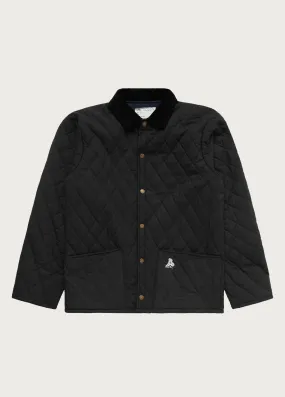 Quilted Jacket | Black