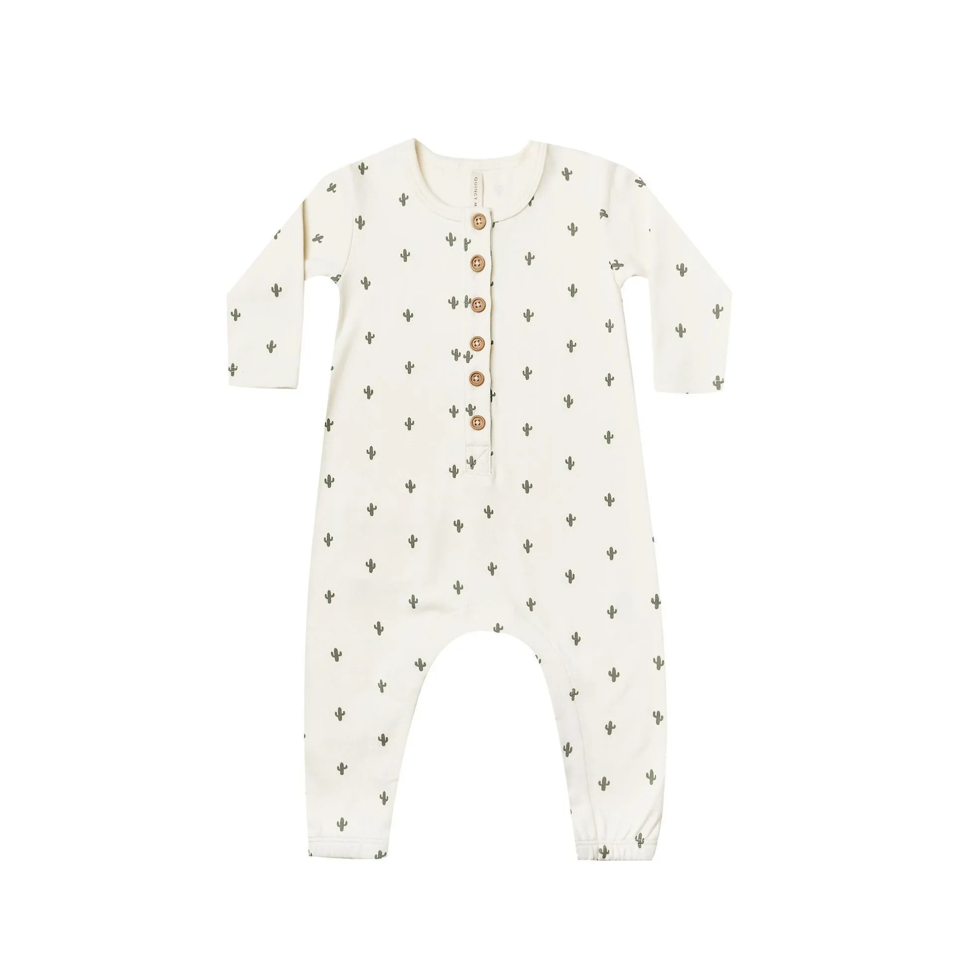 Quincy Mae Jumpsuit - Ivory Cactus
