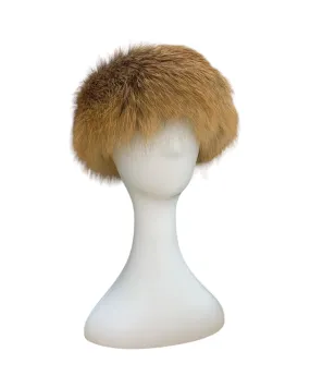 Red Fox Fur Headband
