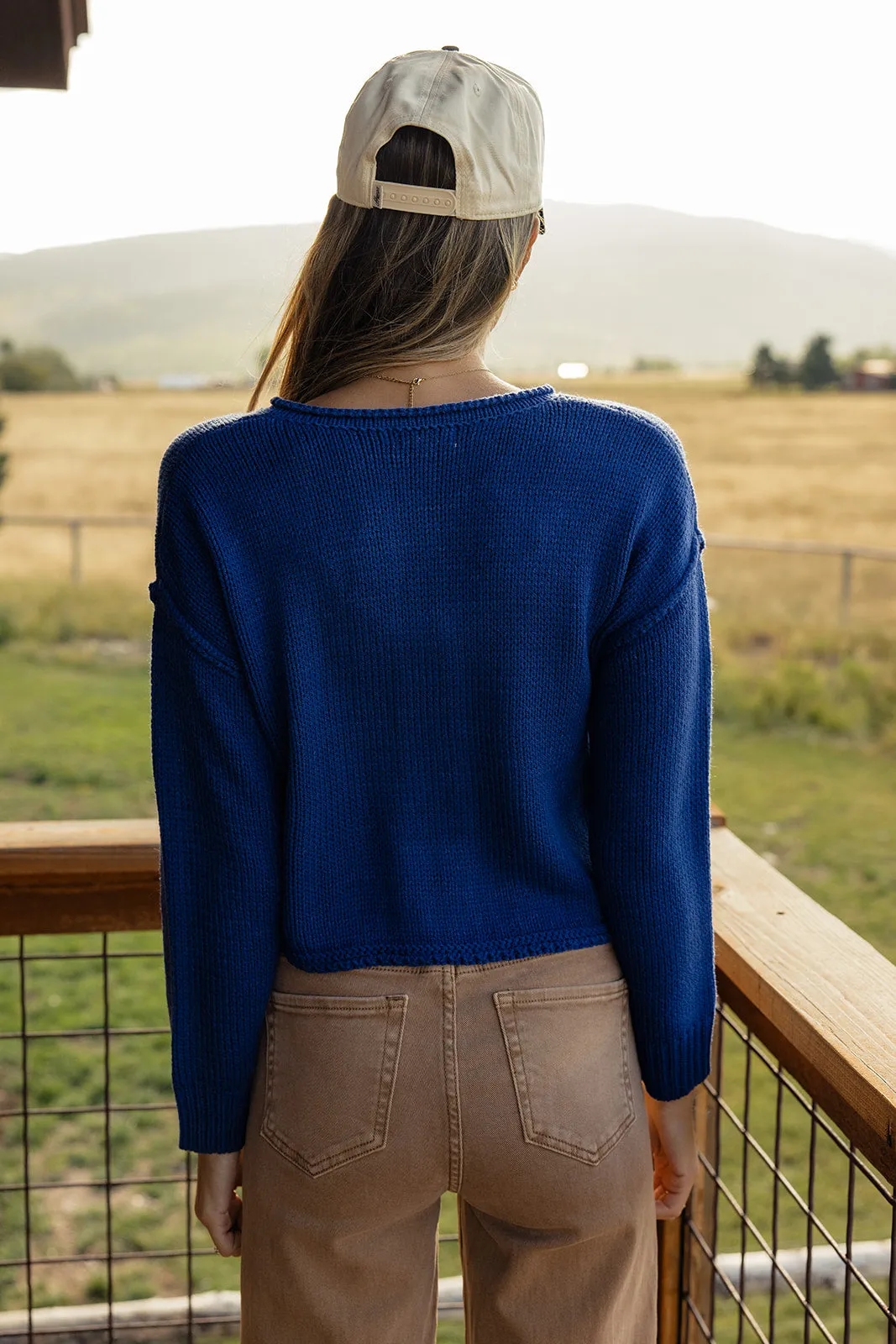 Rekindled Flames Cropped Cardigan