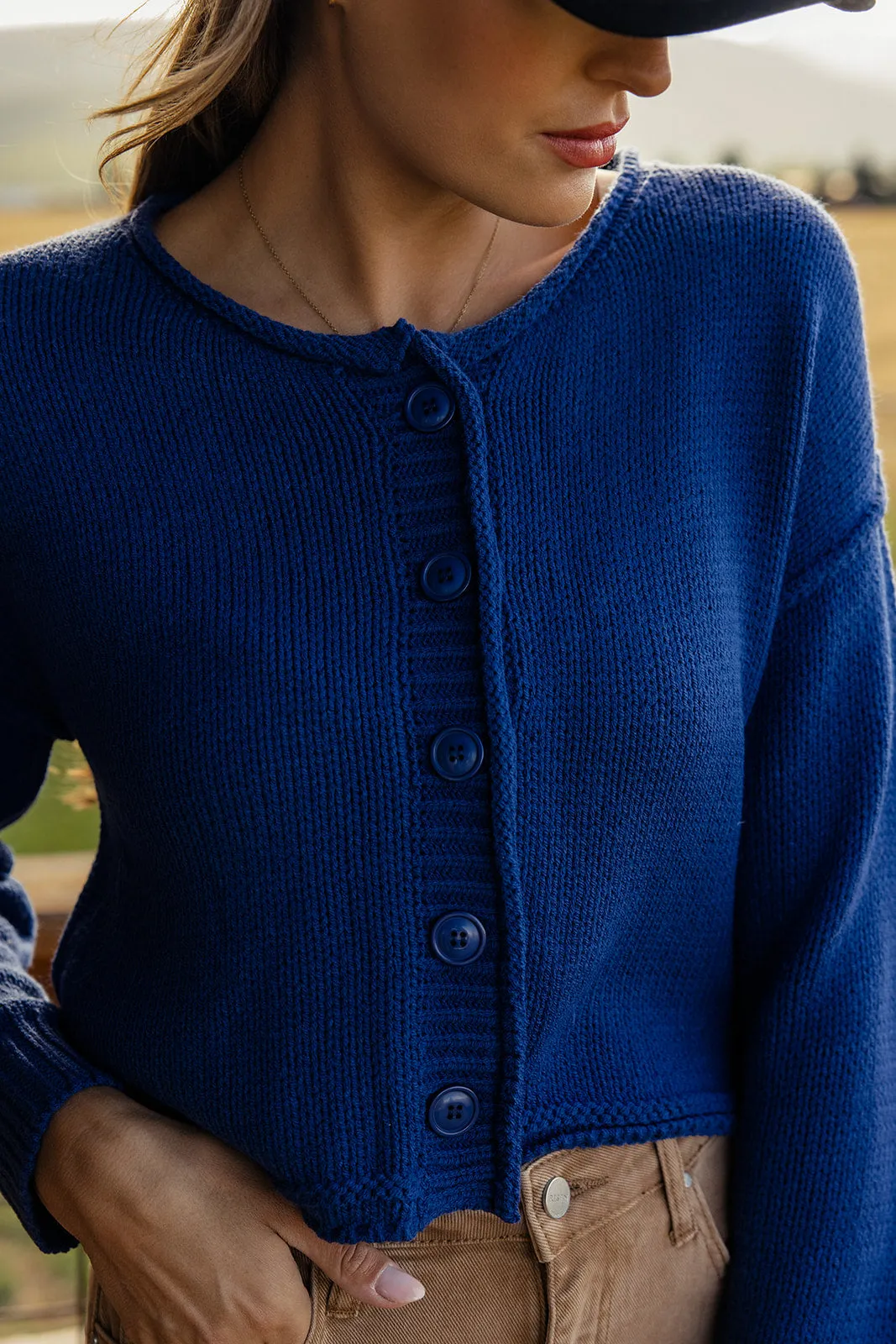 Rekindled Flames Cropped Cardigan