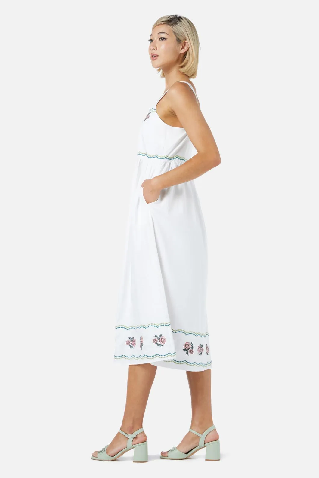 Renata Embroidered Dress