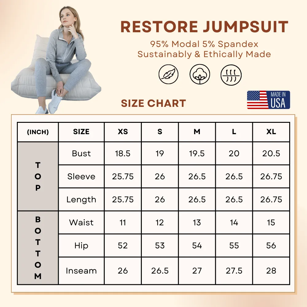 Restore Soft Terry Jumpsuit - Masala