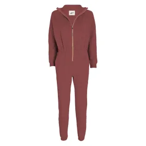 Restore Soft Terry Jumpsuit - Masala