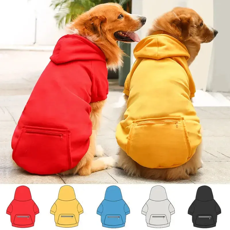 Reversible Plaid Dog Winter Coat