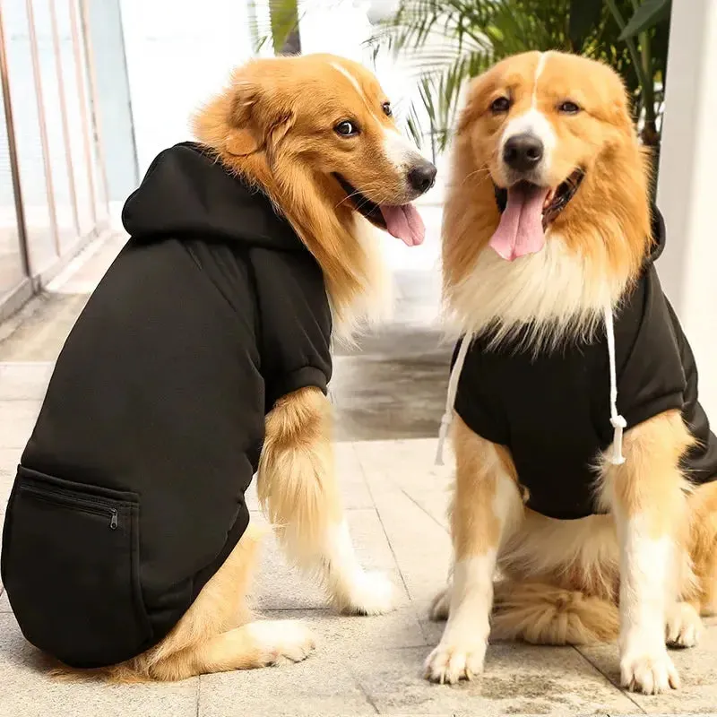 Reversible Plaid Dog Winter Coat