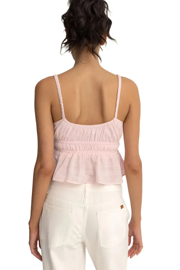 RHYTHM Women's Babydoll Tank Top Pink