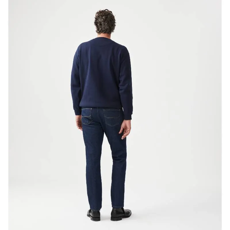 R.M.Williams Script Crew Neck Mens Sweater - Navy
