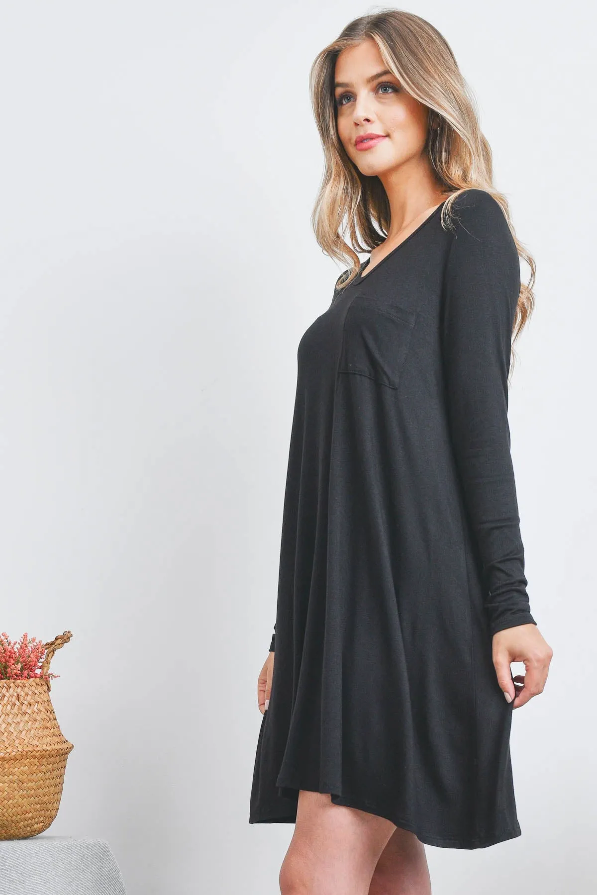 S16-1-3-AD4525 BLACK DRESS 2-2-2