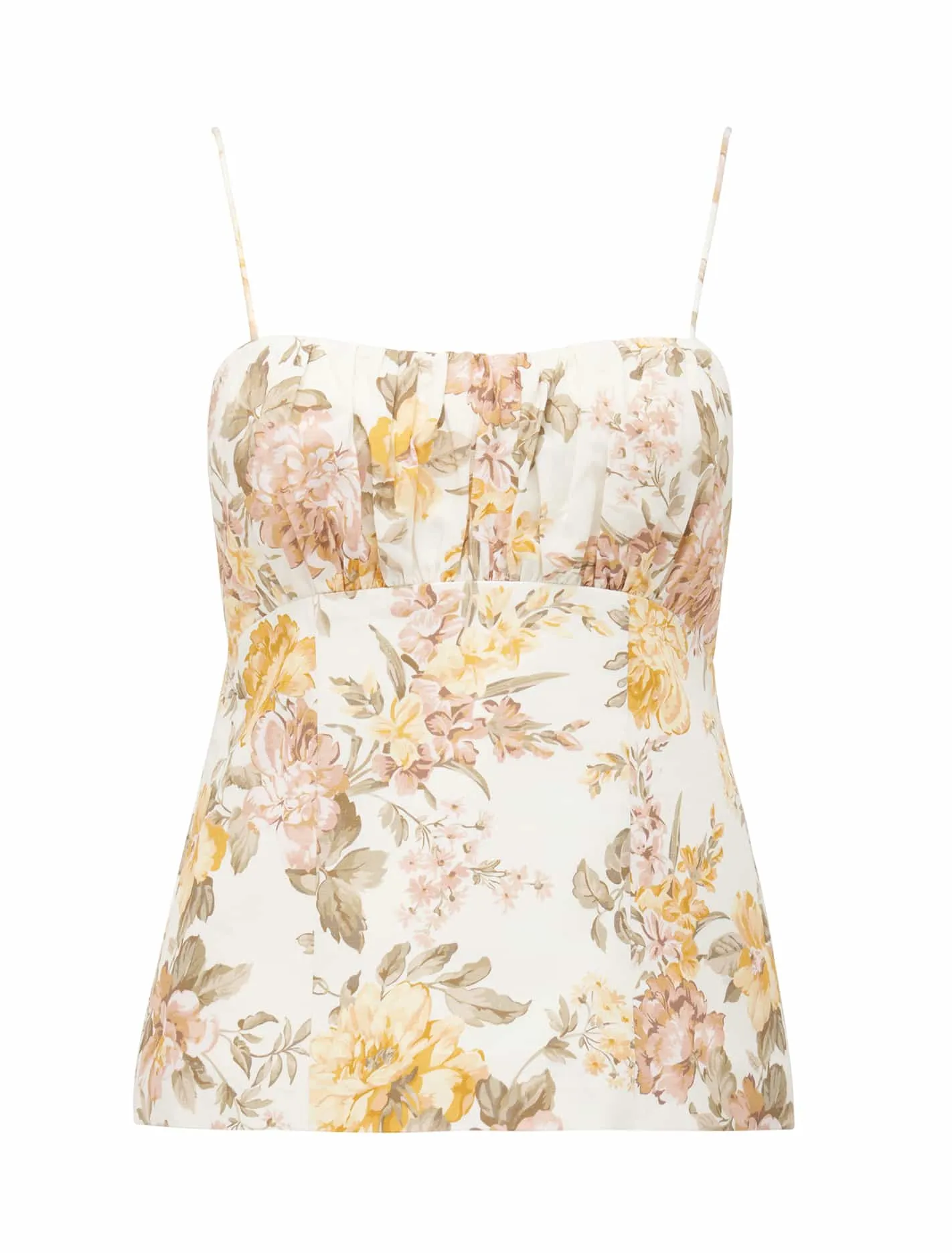 Sally Gathered Babydoll Bustier
