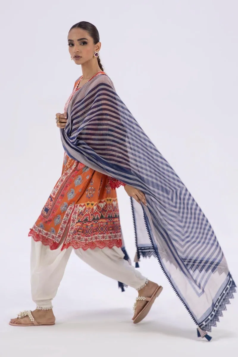 Sana Safinaz Mahay Lawn Collection 2022 – H221-017B-BG