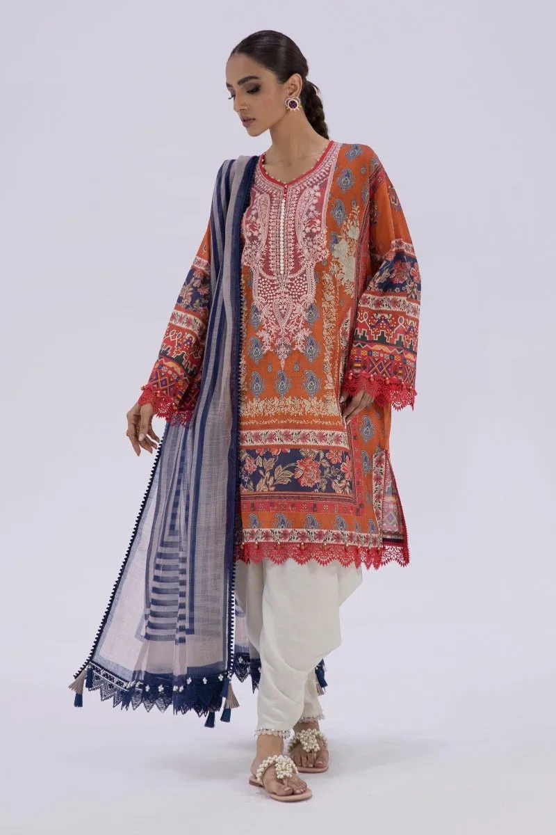 Sana Safinaz Mahay Lawn Collection 2022 – H221-017B-BG