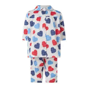 Scatter Heart Babydoll Pyjamas