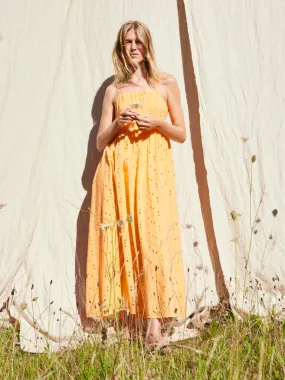 Selected Femme Bonita Dress in Papaya