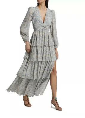 Sibylla Floral Plisse Dress